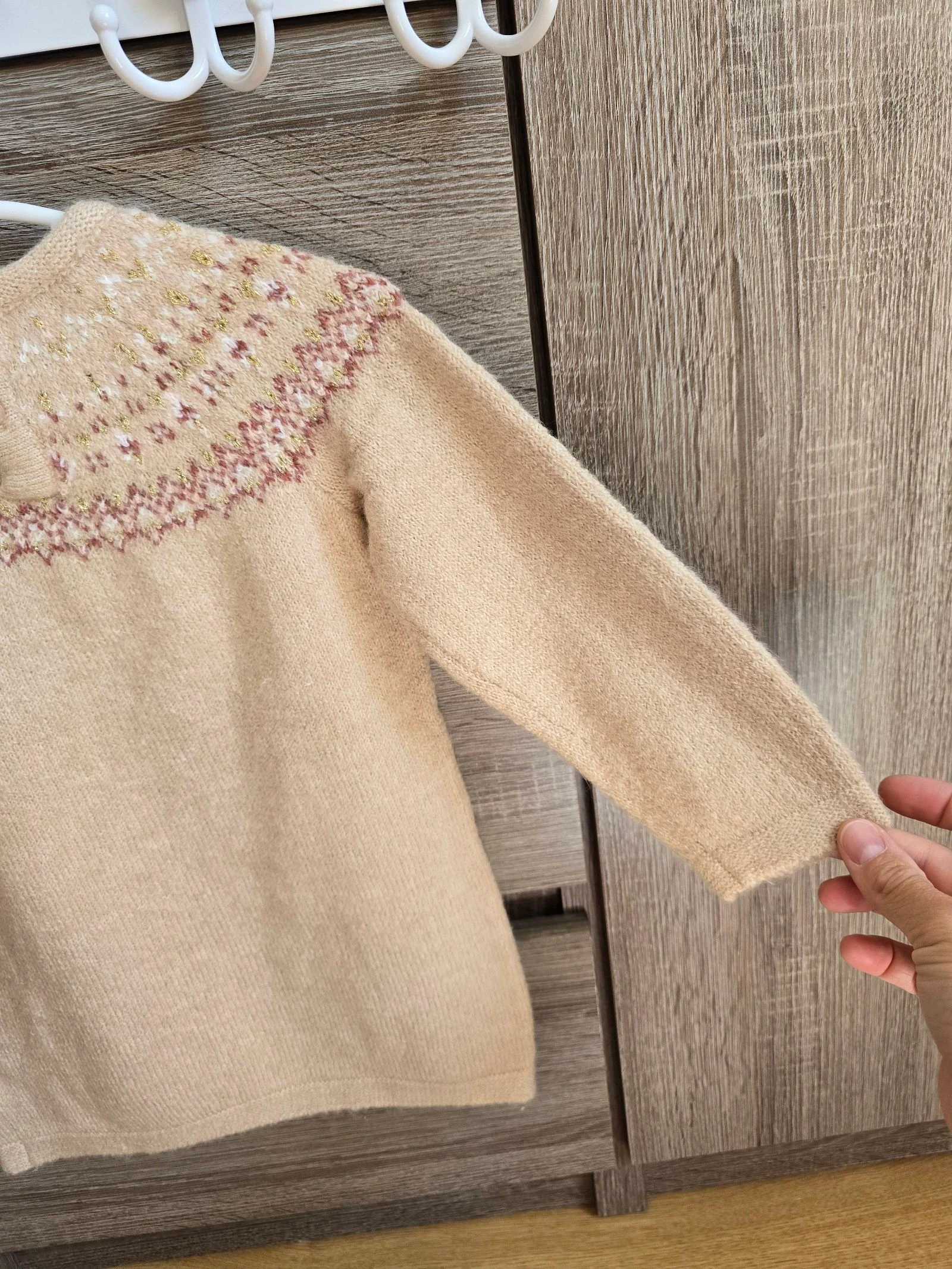Roupa para Bebê Feminino - Vestido + Meia-Calça - Kiabi - 18 meses 81 cm – photo 9